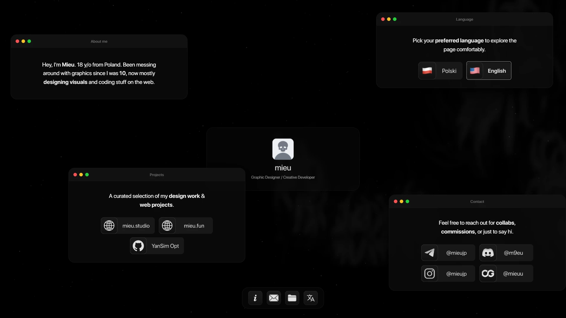 Interactive Web preview